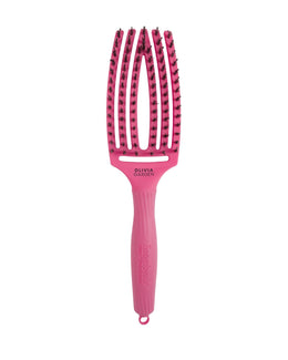 Fingerbrush Boar & Nylon - Hot Pink M