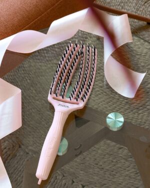 Fingerbrush Boar & Nylon - Pastel Pink M